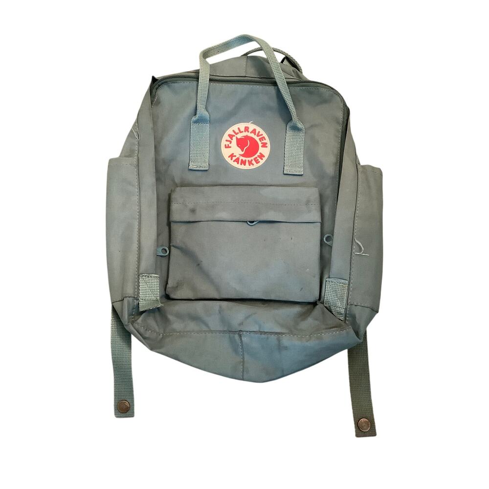 Fjallraven Women's Muted Green Kanken 16L Backpack Outdoor Work Travel HR12-31